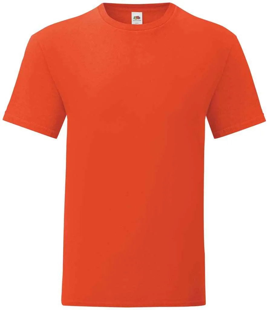 Fruit of the Loom Iconic 150 T-Shirt - Green, Orange, Yellow