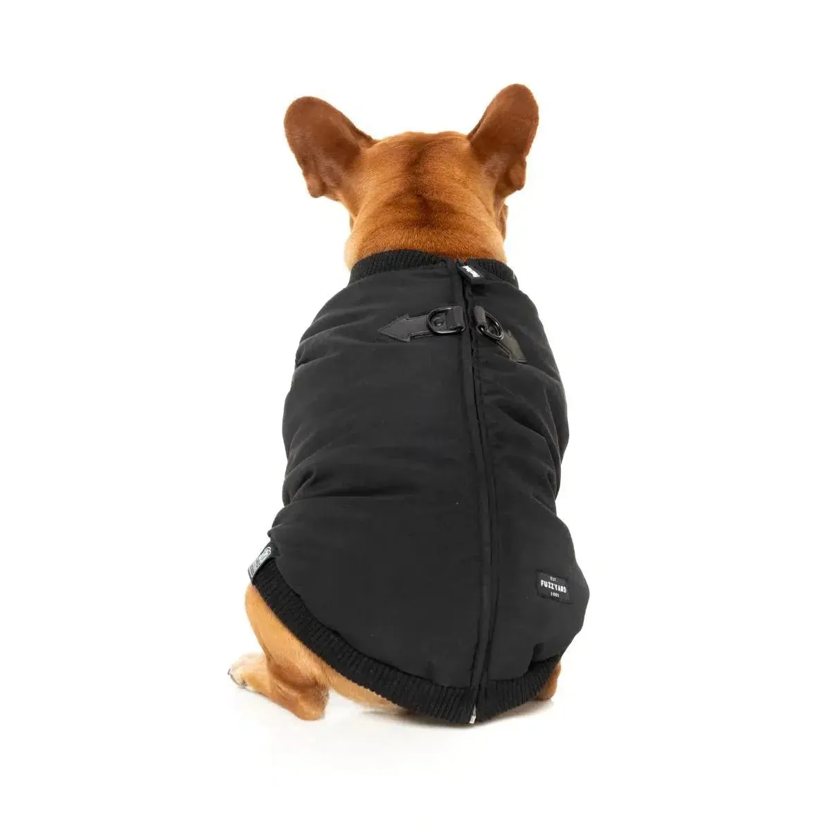 FuzzYard | East MacGyver Dog Harness Jacket - Black