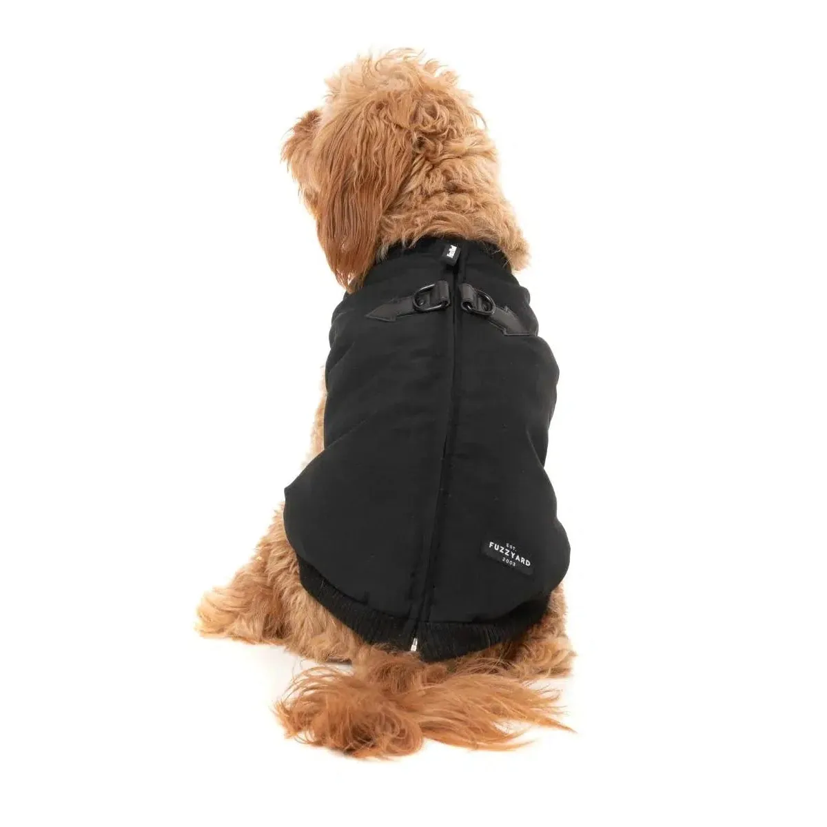 FuzzYard | East MacGyver Dog Harness Jacket - Black