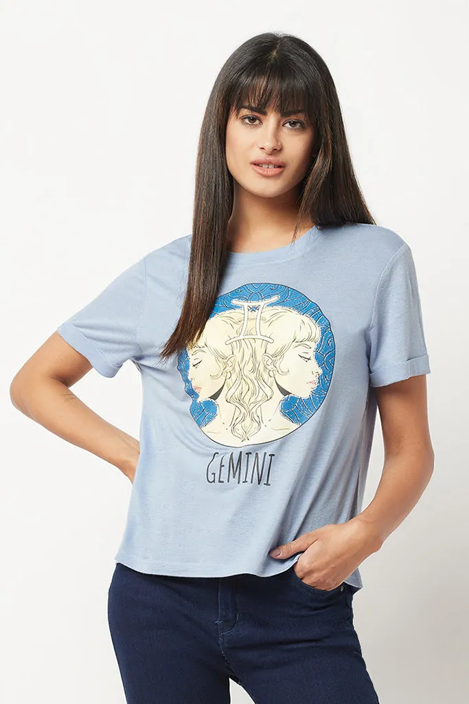 Gemini Zodiac Sign T-shirt