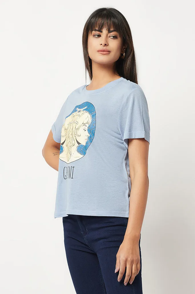 Gemini Zodiac Sign T-shirt