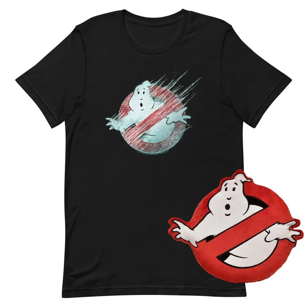 Ghostbusters: Frozen Empire Logo T-Shirt & Plush Bundle