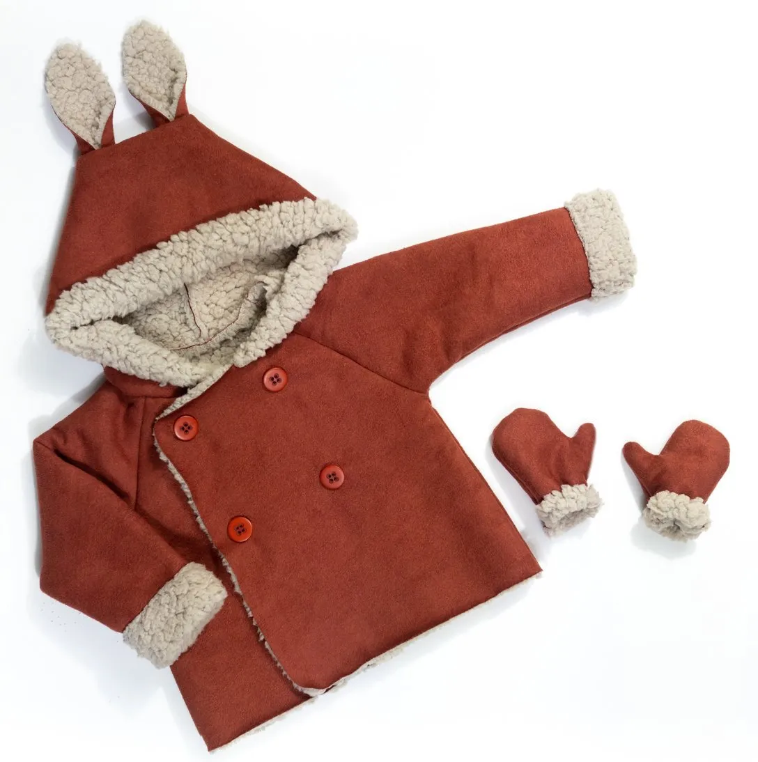 Grand'Ourse Cardigan & Jacket Sewing Pattern - Baby 6M/4Y - Ikatee