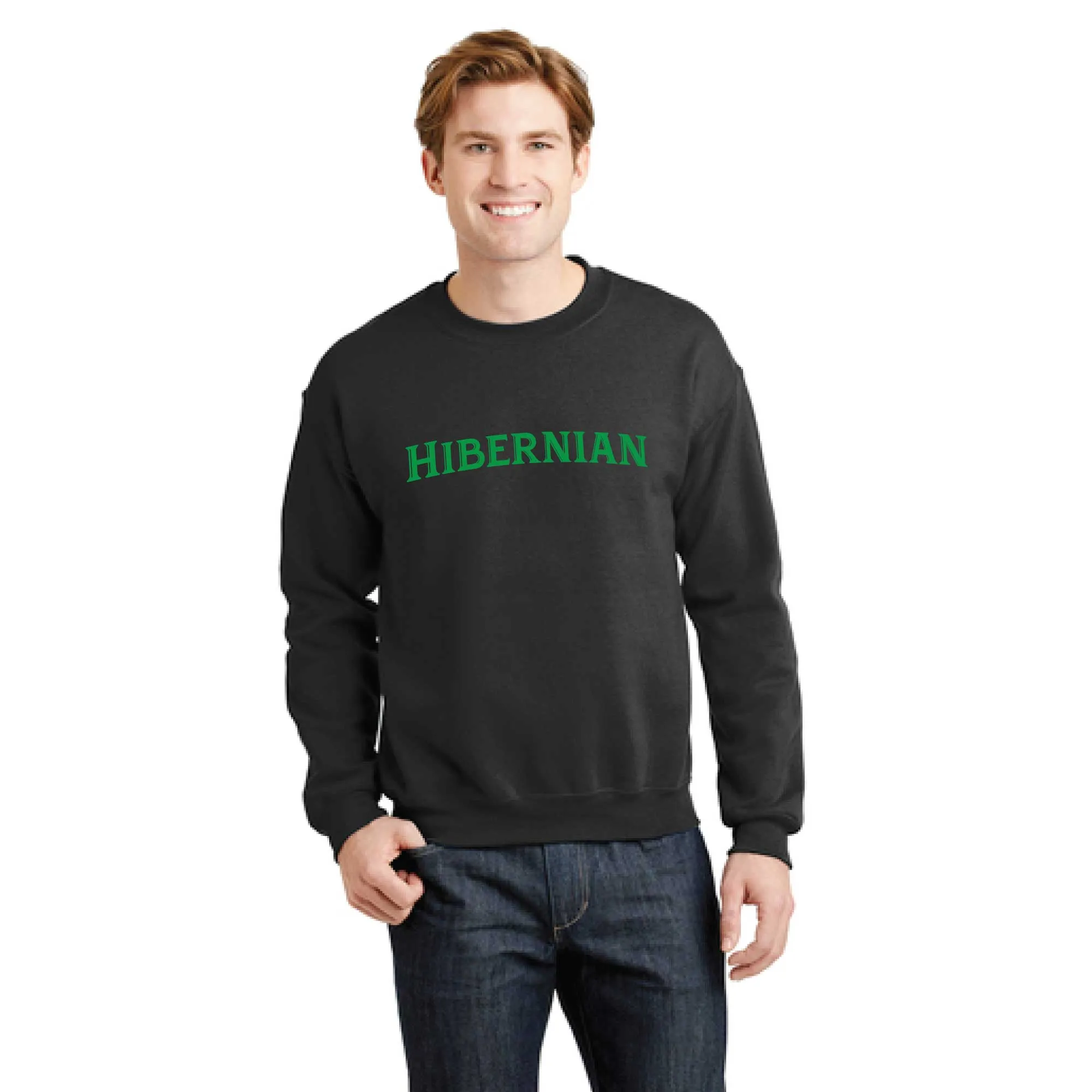 Hibernian Crewneck Sweatshirt - 8oz 50/50 Blend