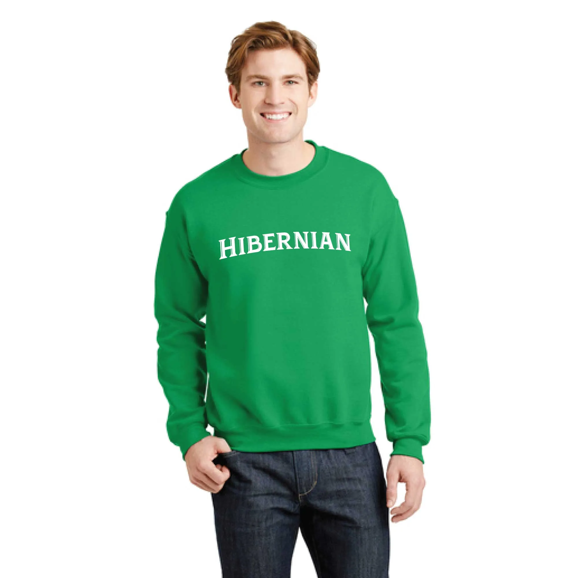 Hibernian Crewneck Sweatshirt - 8oz 50/50 Blend