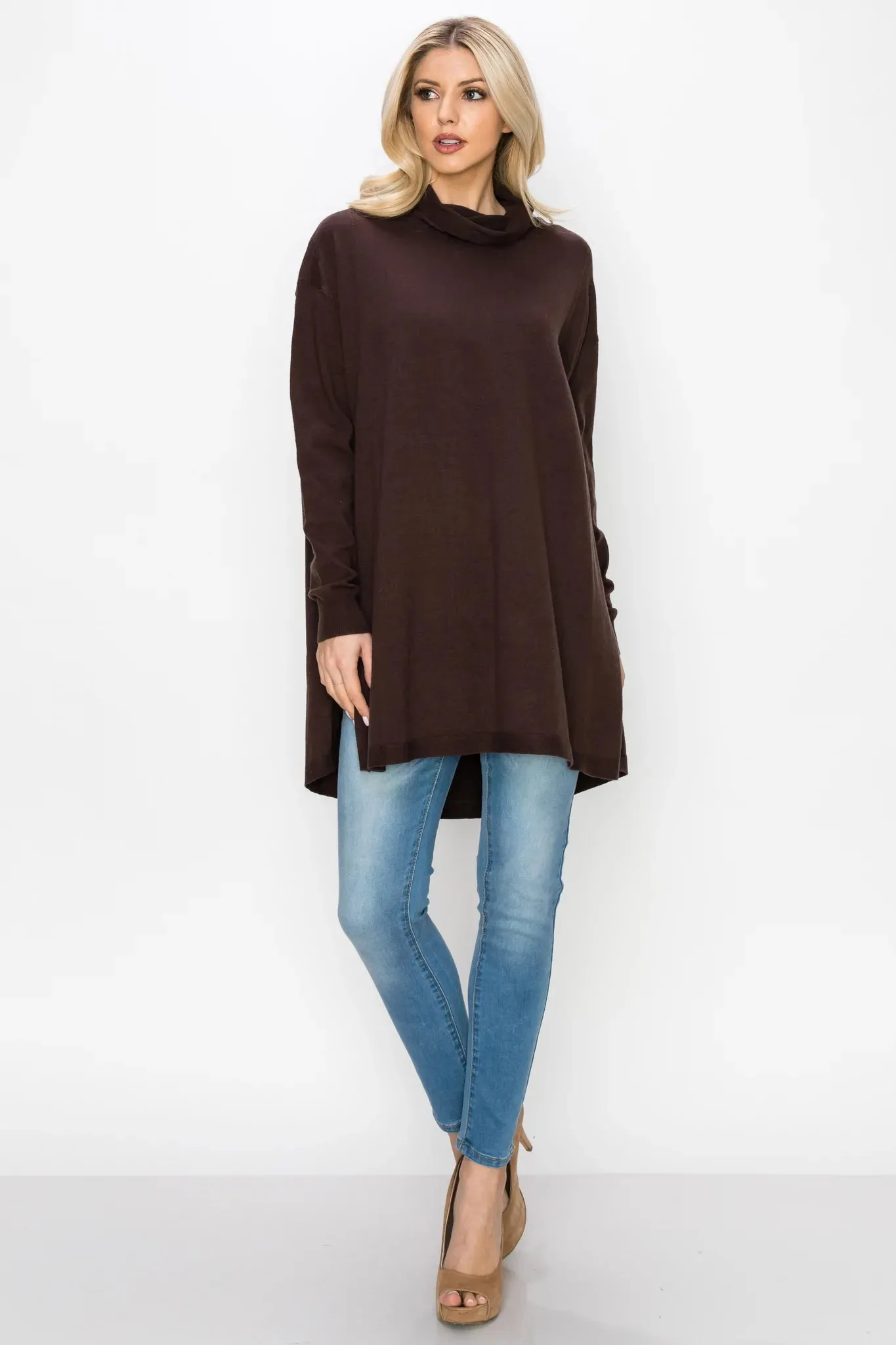 JOH Cashmere Sarah Sweater Brown