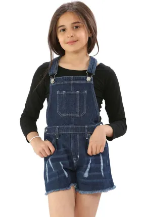 Kids Denim Dungaree Jumpsuit