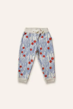 Kids' Winter Berries Sweatpants Blue