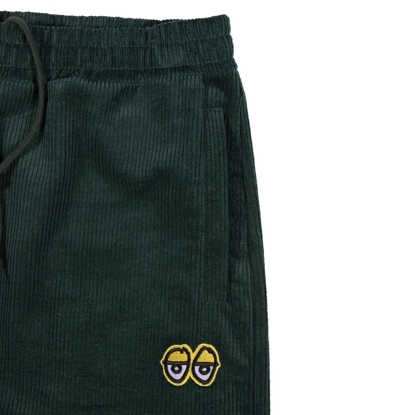 KROOKED EYES CORDUROY PANTS GREEN