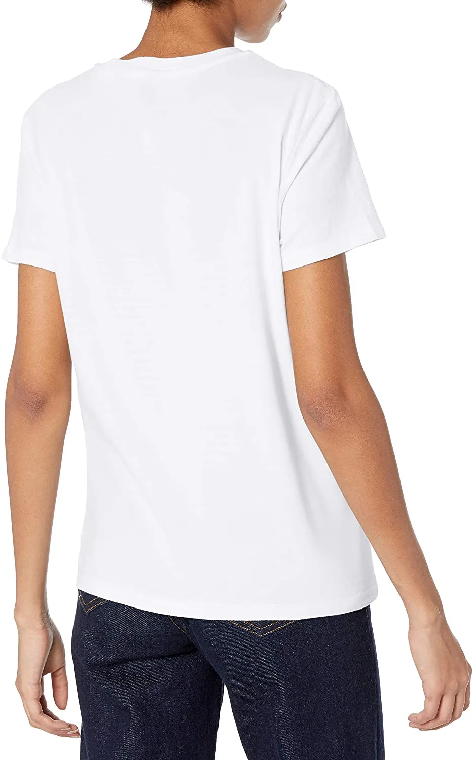 Levi's Women's Perfect Cali Sportswear Logo White T-Shirt,