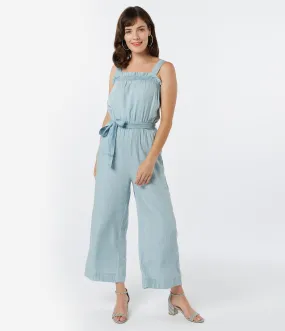 Light Denim Blue May Jumpsuit