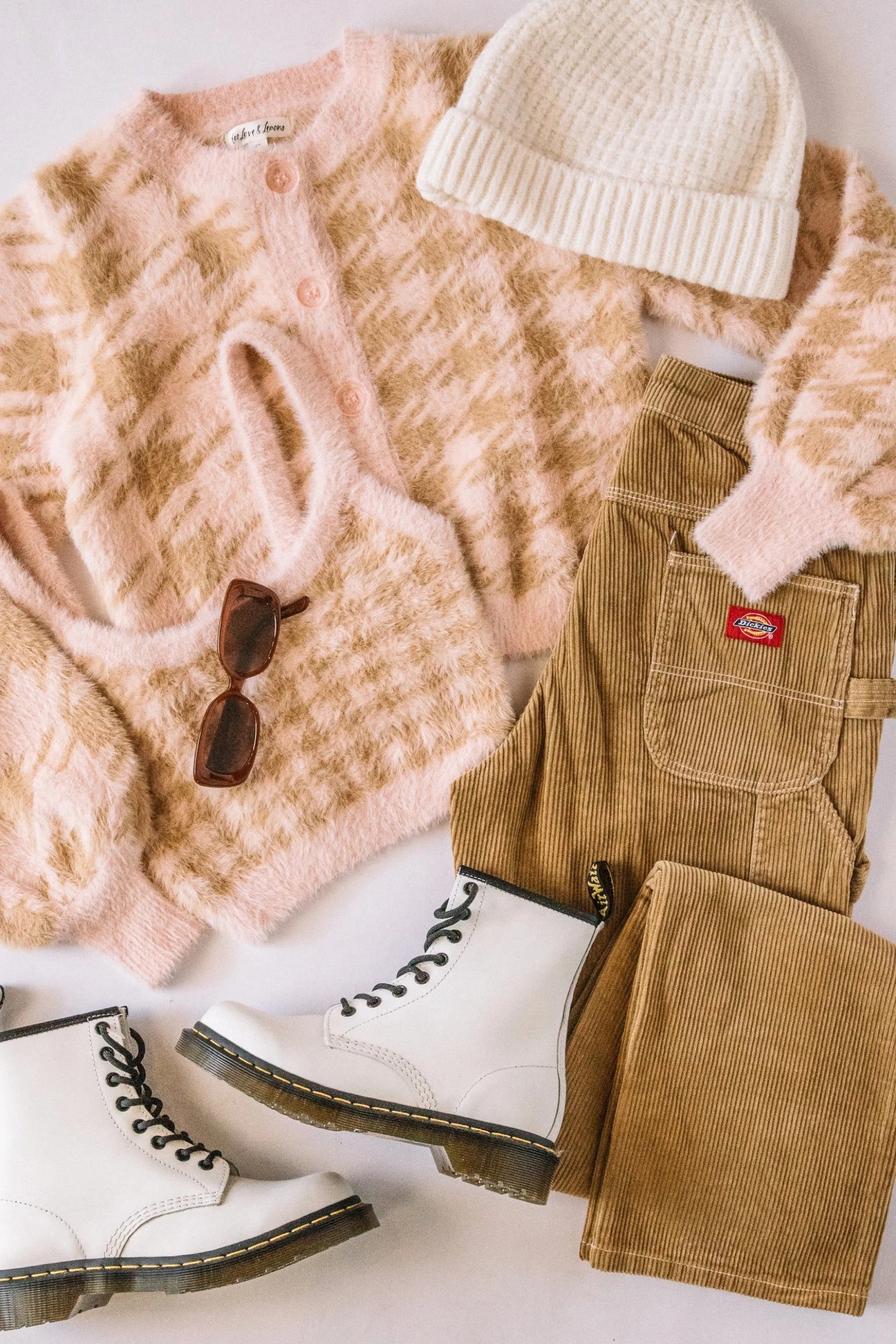 Light Pink Cher Crop Tank