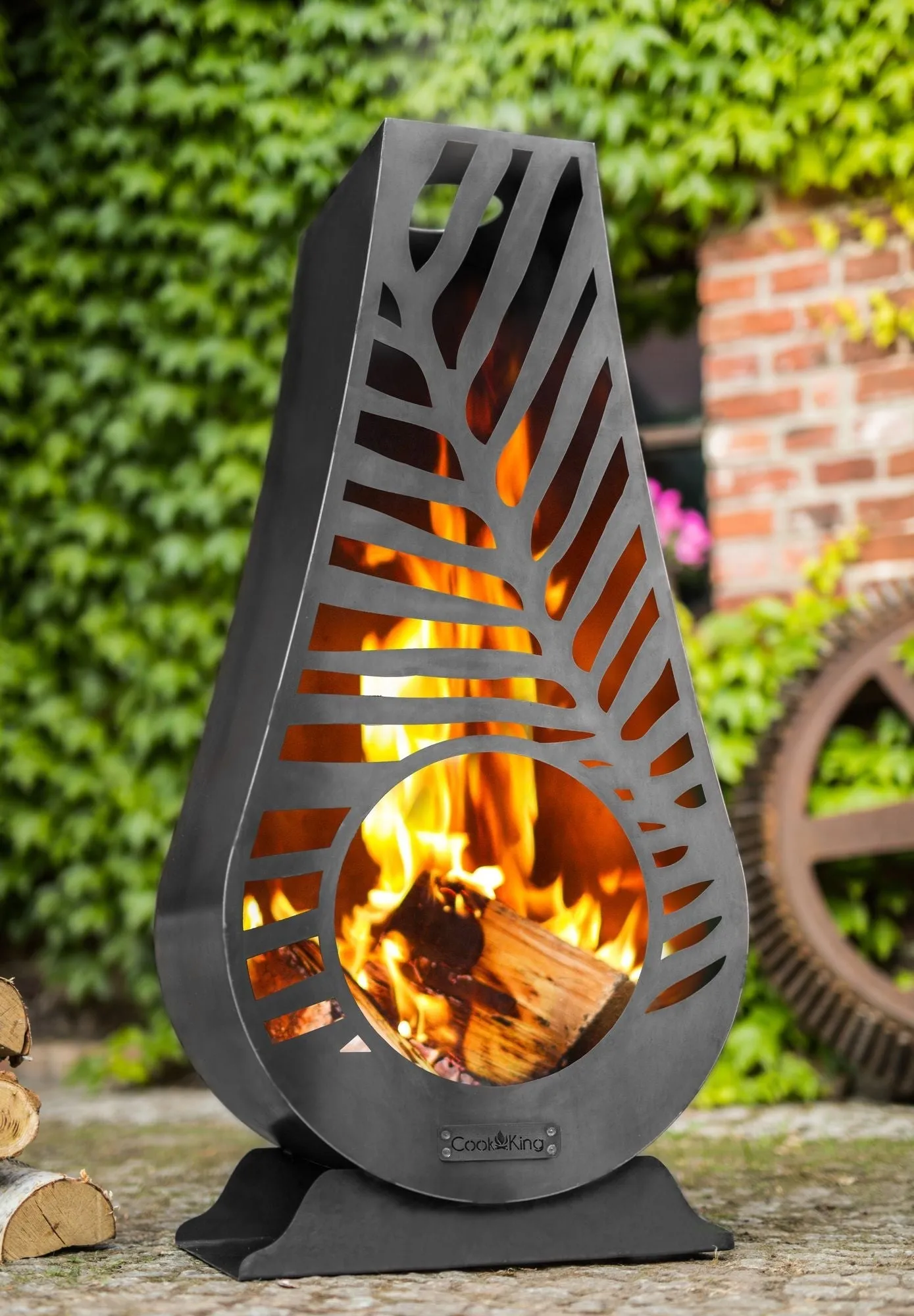 Lima Garden Stove - Cook King Garden and Outdoor Patio Entertaining Portable Metal Stove