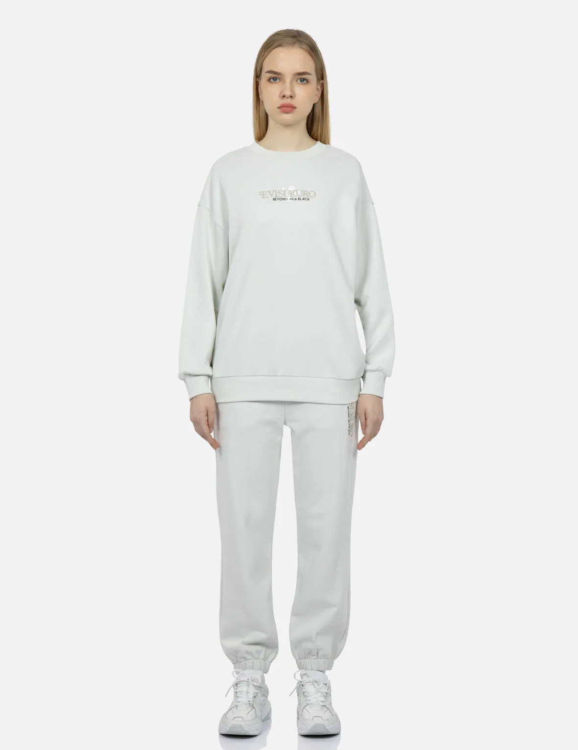 Logo and Seagull Embroidery Sweatpants