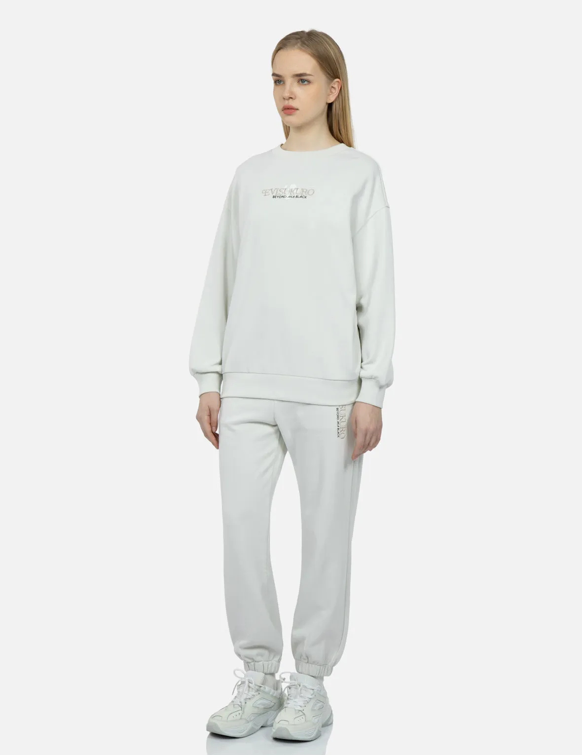 Logo and Seagull Embroidery Sweatpants