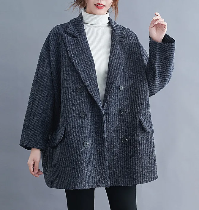 Loose Women Autumn Spring Casual Coat Loose Short Coat Jacket Suit