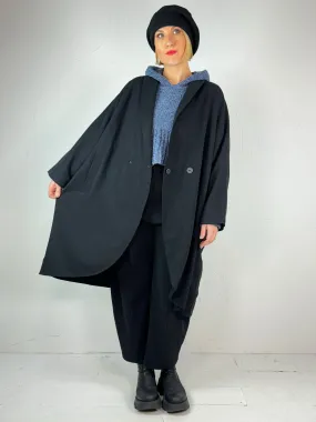 Lurdes Bergada Oversized Fleece Coat 470 - 2 Colours