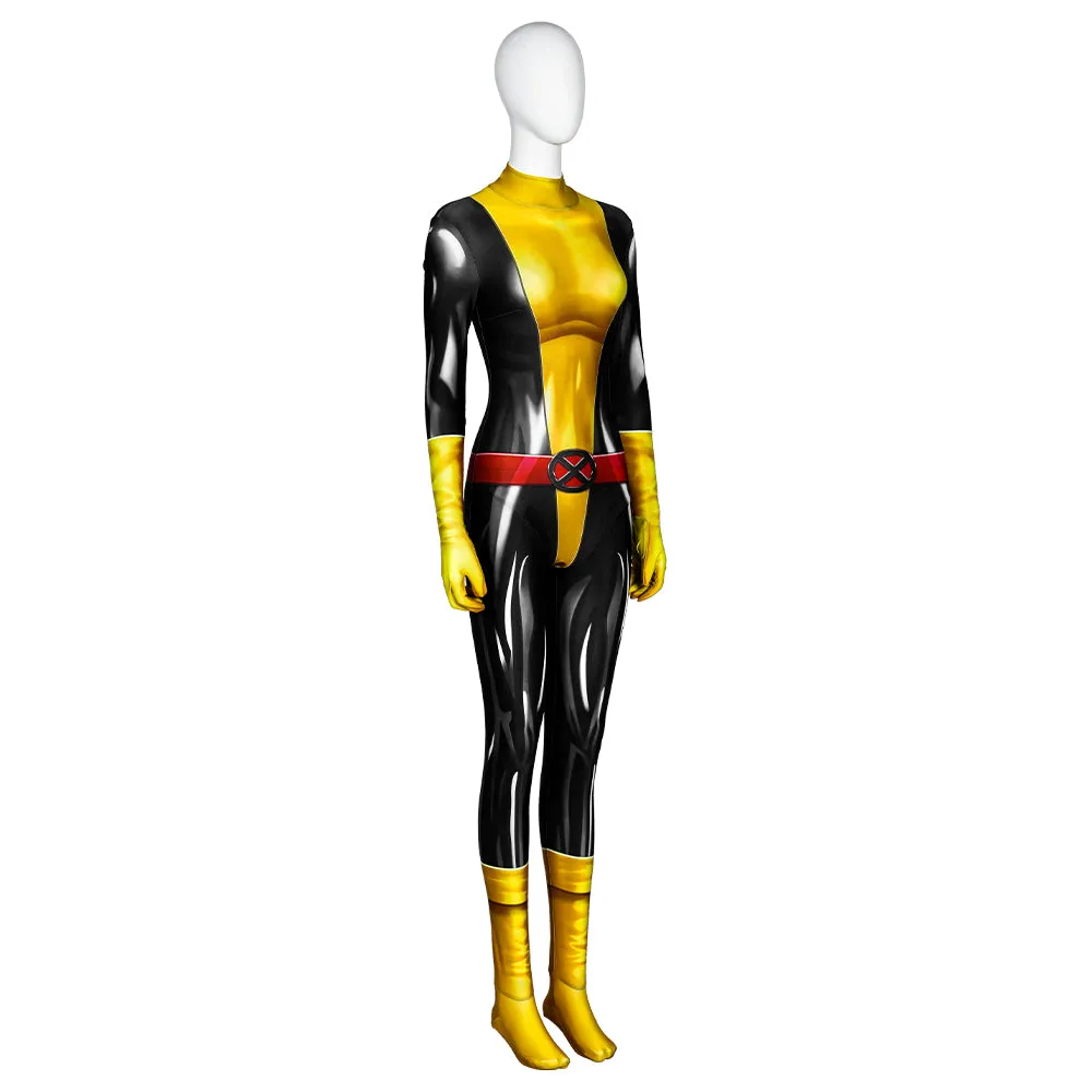 Marvel Comics X-Men Kitty Pryde Shadowcat Jumpsuit Cosplay Costume