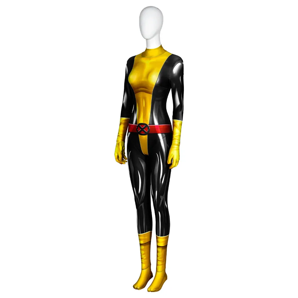 Marvel Comics X-Men Kitty Pryde Shadowcat Jumpsuit Cosplay Costume