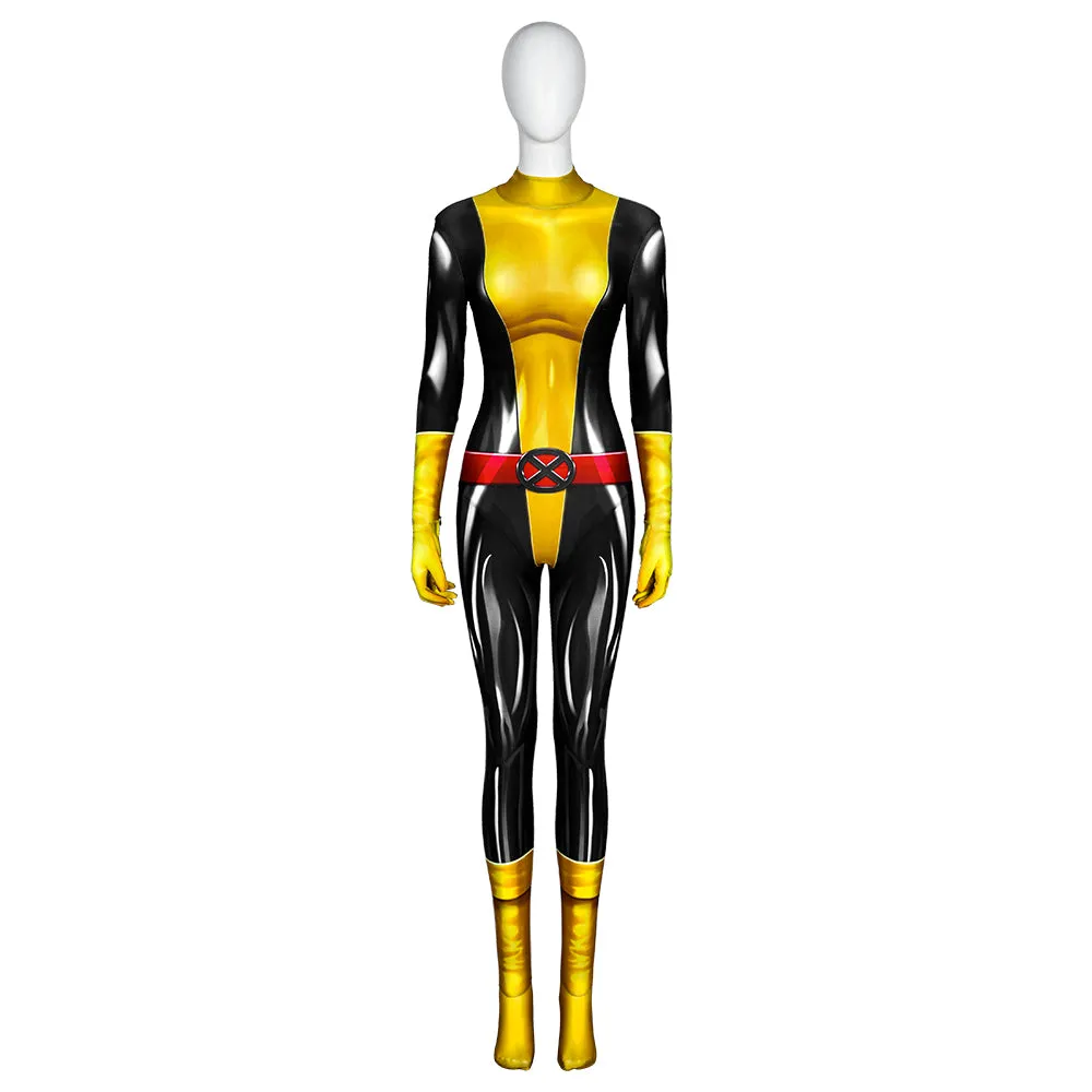 Marvel Comics X-Men Kitty Pryde Shadowcat Jumpsuit Cosplay Costume