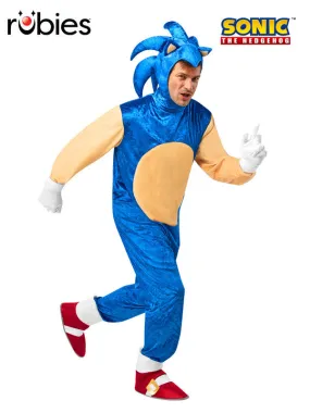 Men Costume - Sonic The Hedgehog Costume