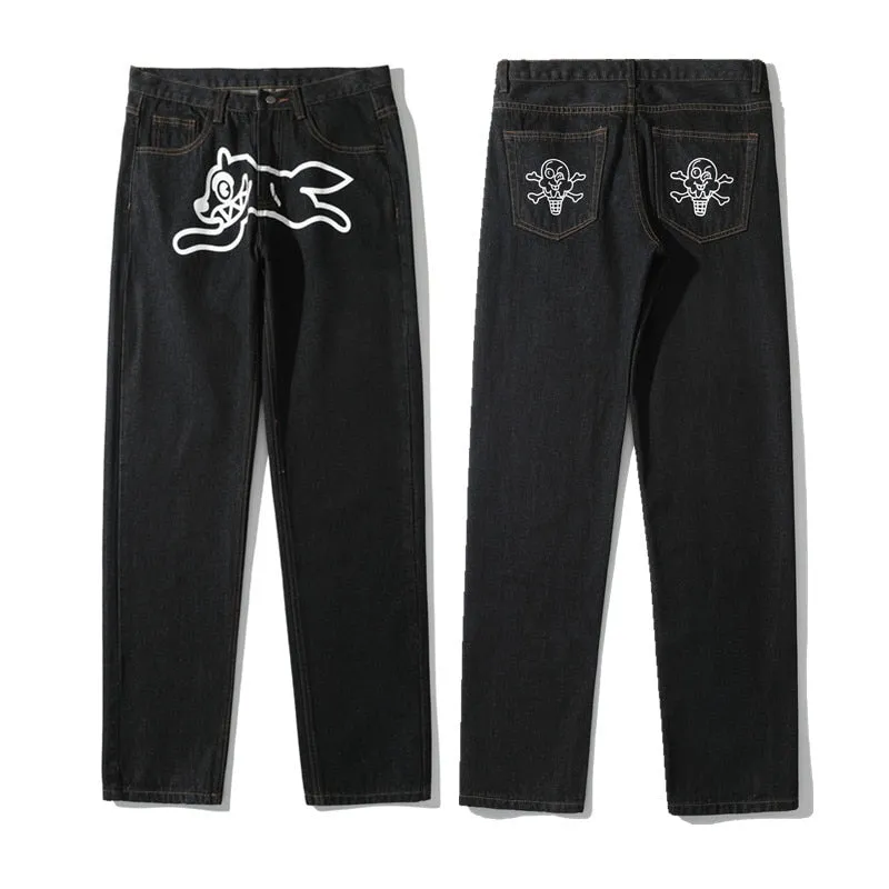 Men Hip Hop Baggy Jeans