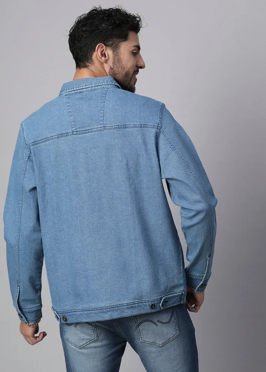 Mens Denim Jacket - Blue