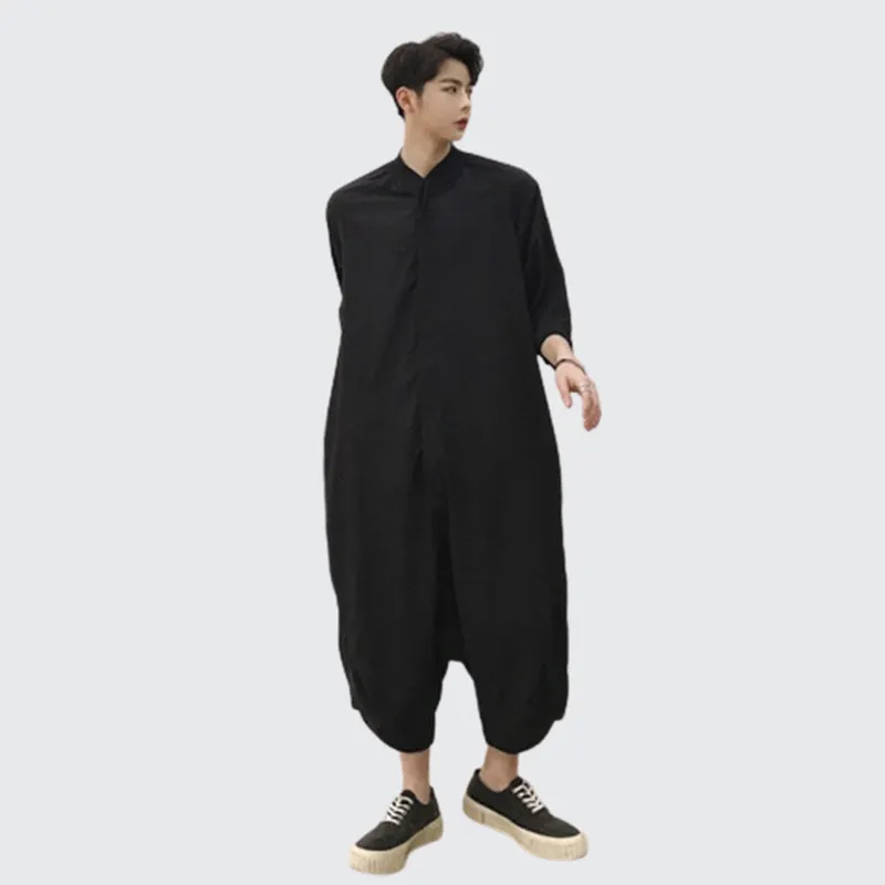 Men's Jumpsuit With Pockets