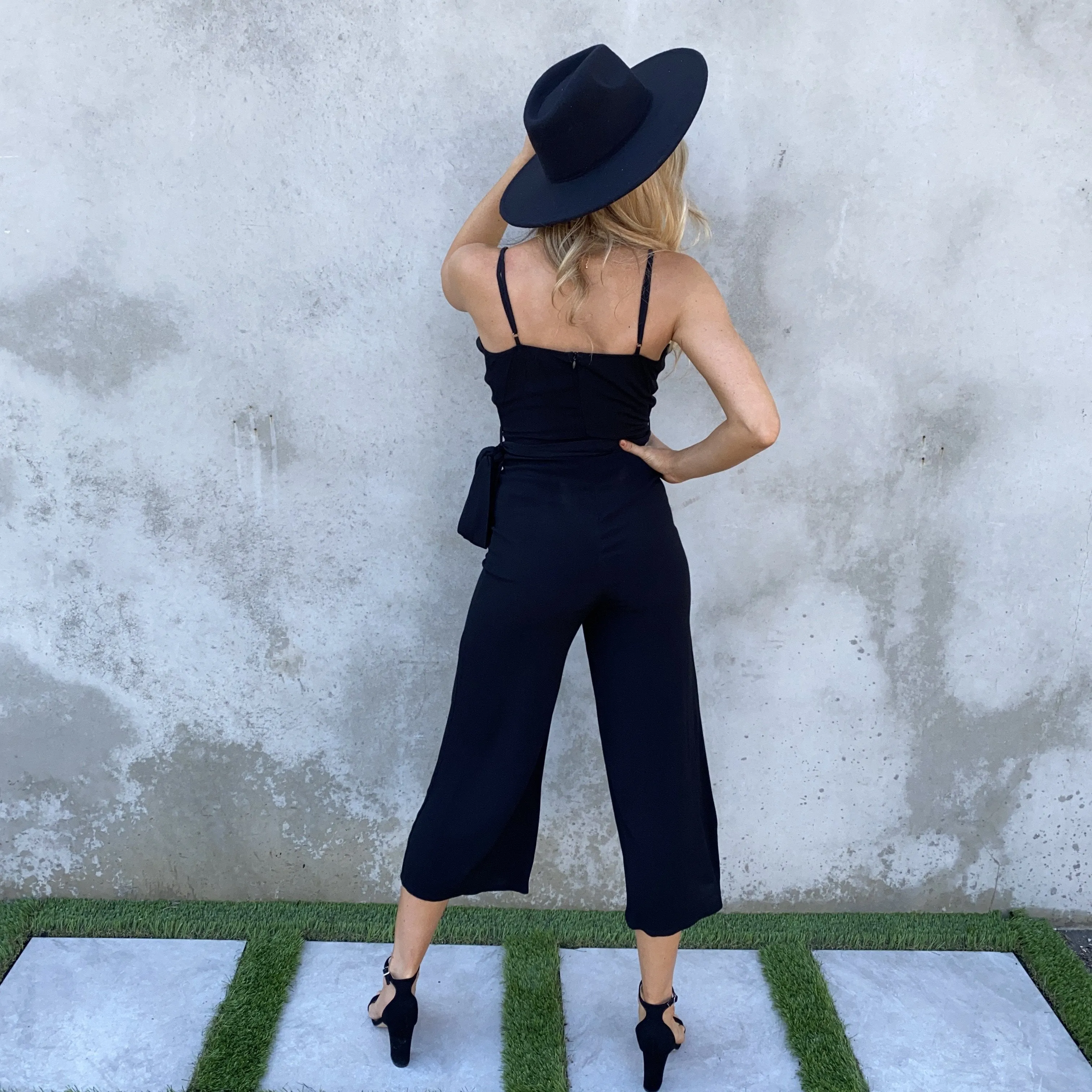 Midnight Affair Black Jumpsuit