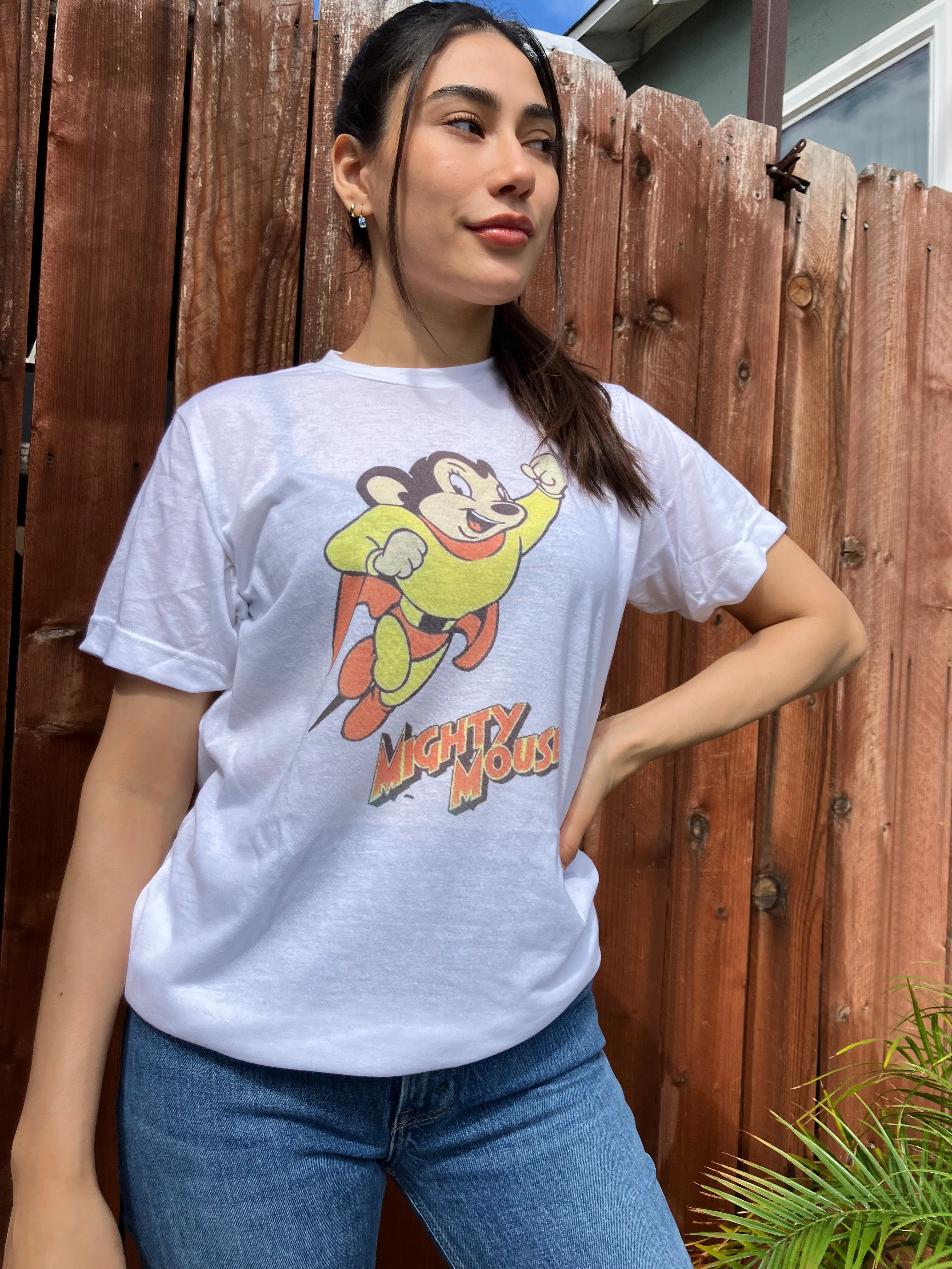 Mighty Mouse Graphic T-shirt