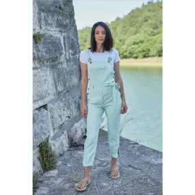 MInt Denim Dungaree Jumpsuit