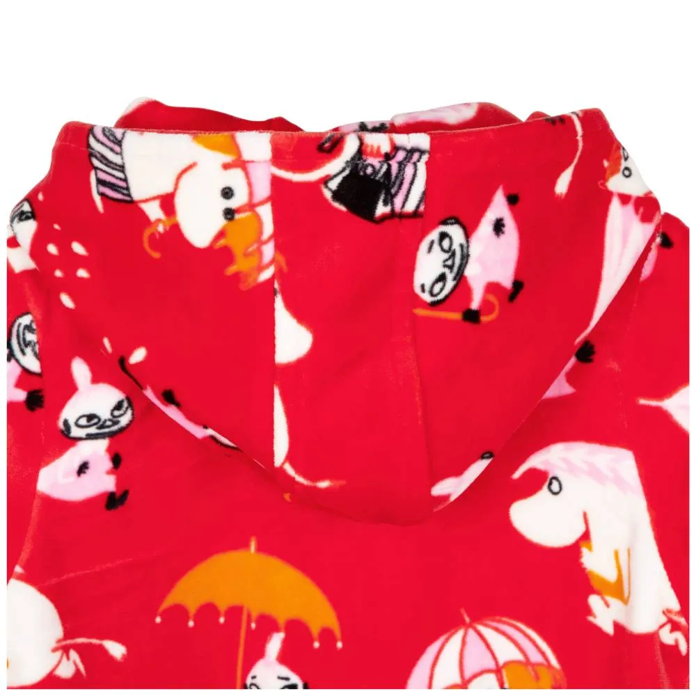 Moomin Rainy Day Jumpsuit Red - Martinex