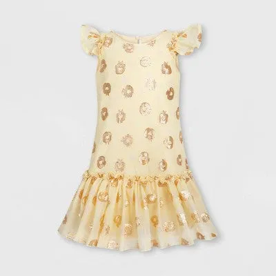 New - Girls' Snow White Dress - Yellow 3 - Disney Store