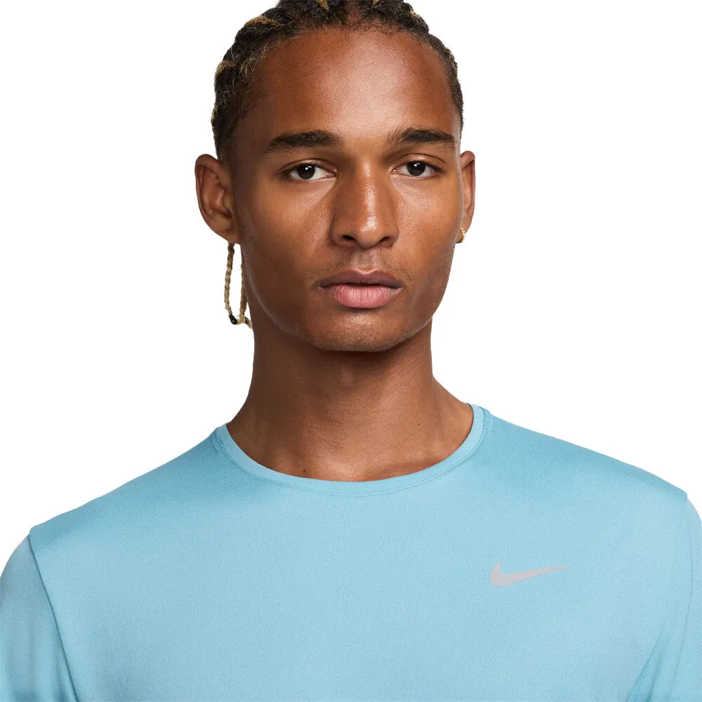 Nike UV Miler T-Shirt - Denim Turquoise