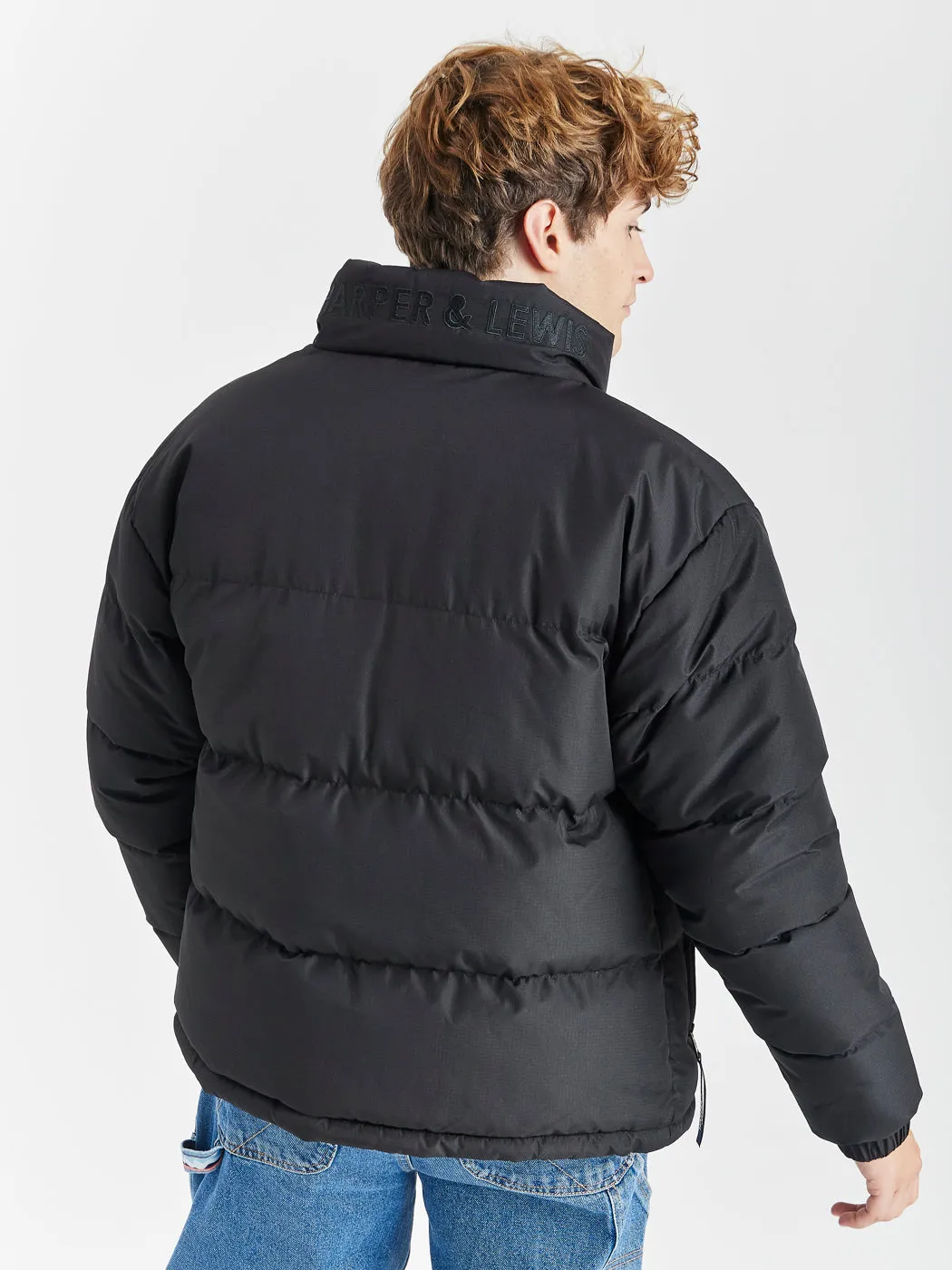 Noire Puffer Coat