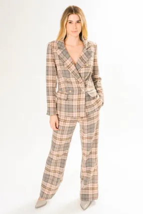 OLIVIA PLAID PANT