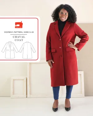 PDF Pattern - Chaval Coat | Liesl   Co