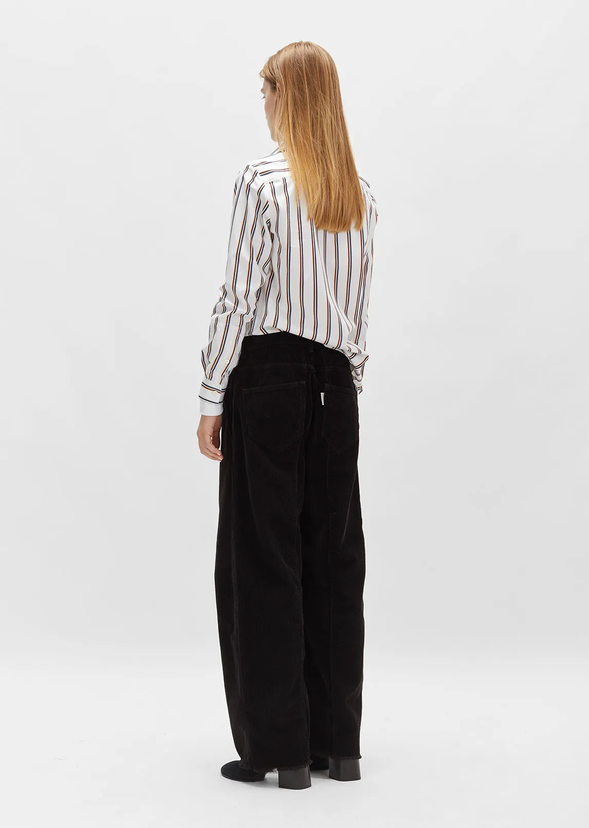 Pleated Corduroy Pant