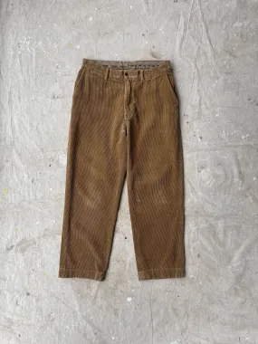 POLO RALPH LAUREN CORDUROY PANTS—TAN [32X28]