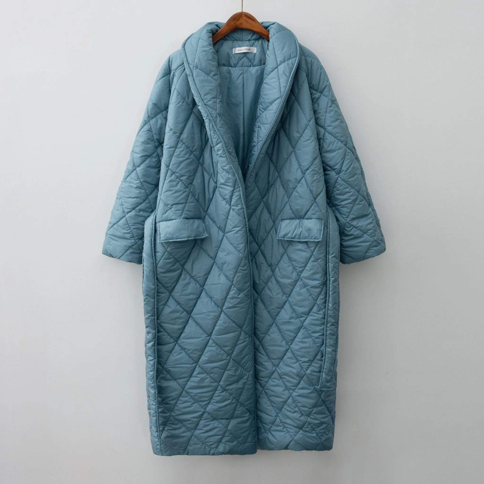 Pre Order:  Puffer Coat Oversized Maxi Robe