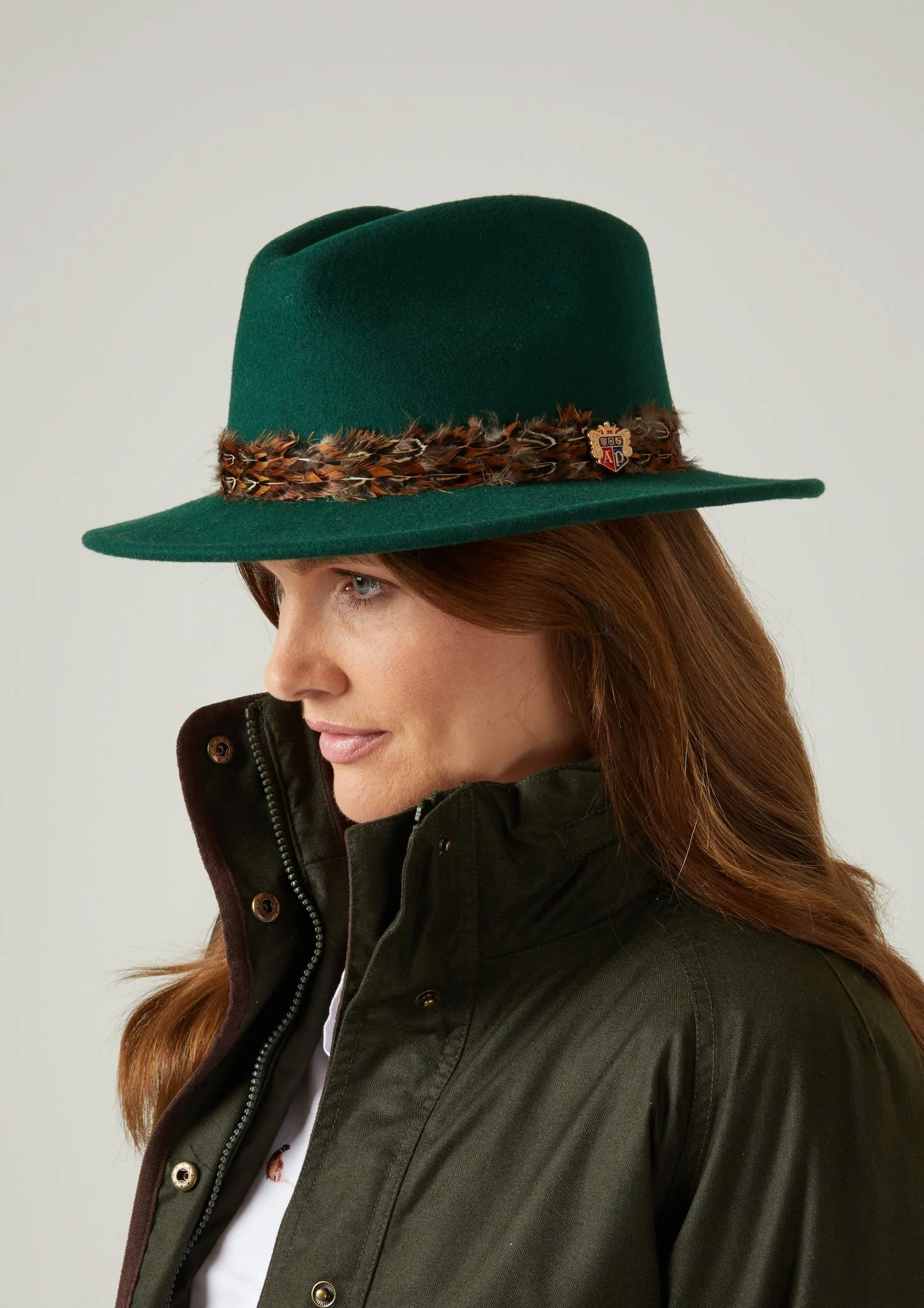 Richmond Ladies Fedora In Bottle