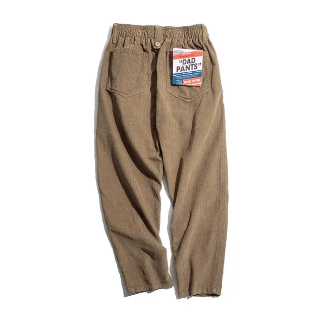 Safari Corduroy Harajuku Pants