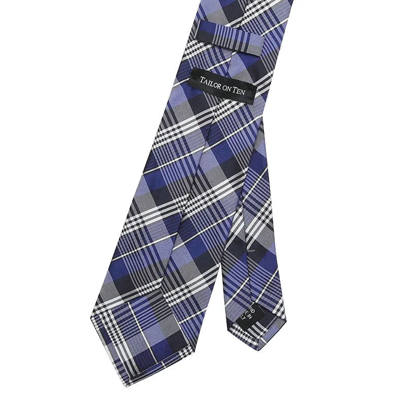 Sapphire Brescia Silk Tie