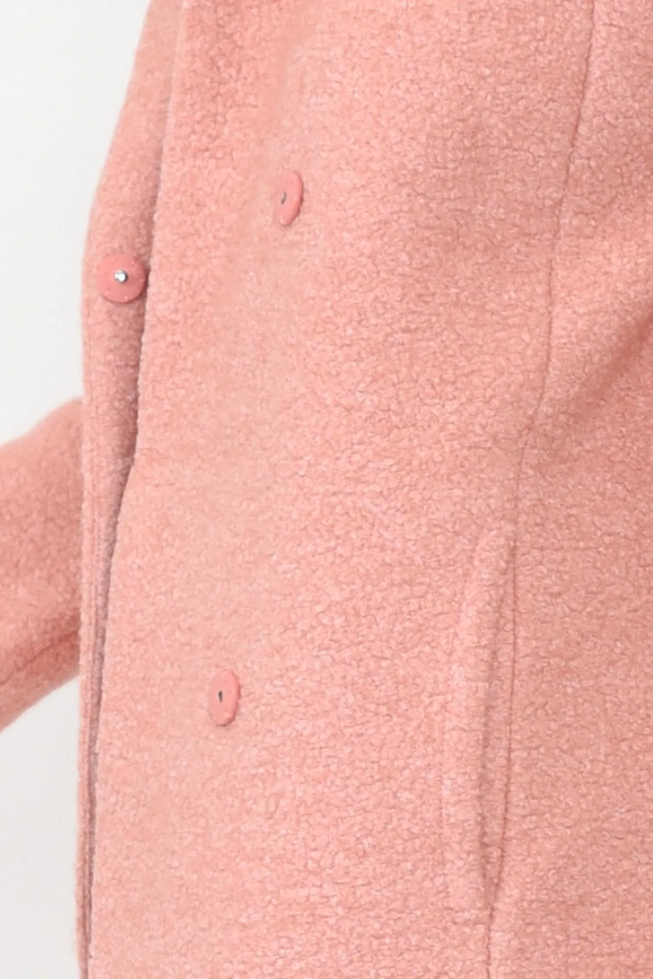 Senseo Winter Peach Wool Blend Coat