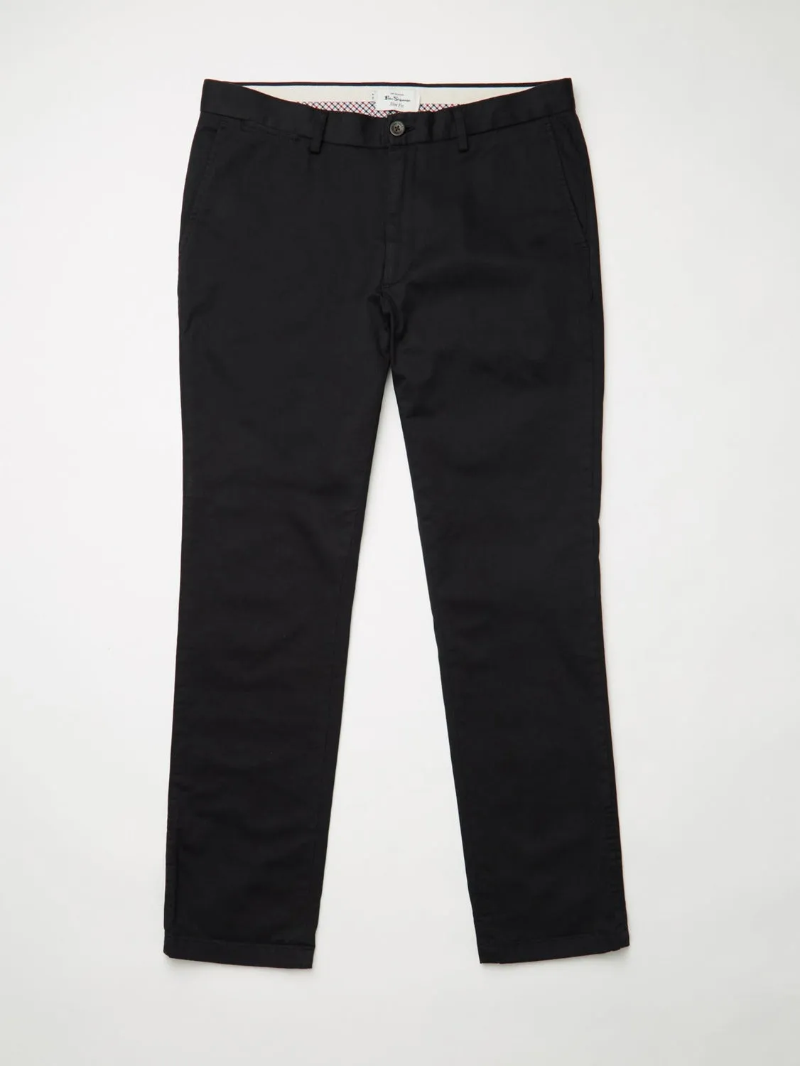 Signature Slim Stretch Chino Pant - Black