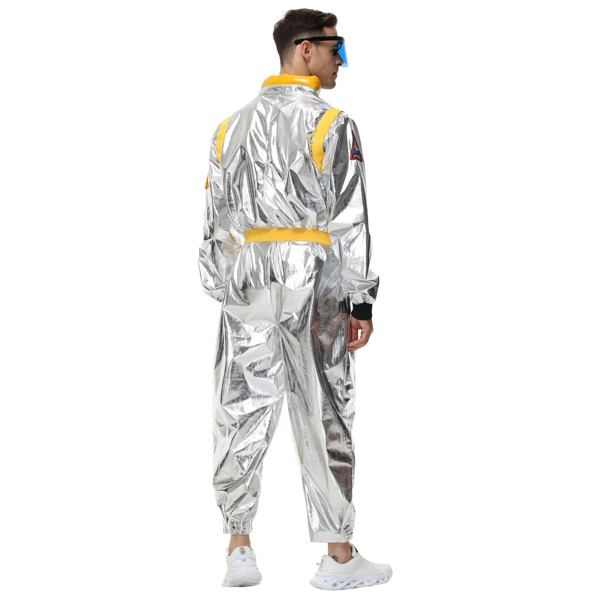 Space Suit Astronaut Couples Costume Carnival Halloween For Women Men