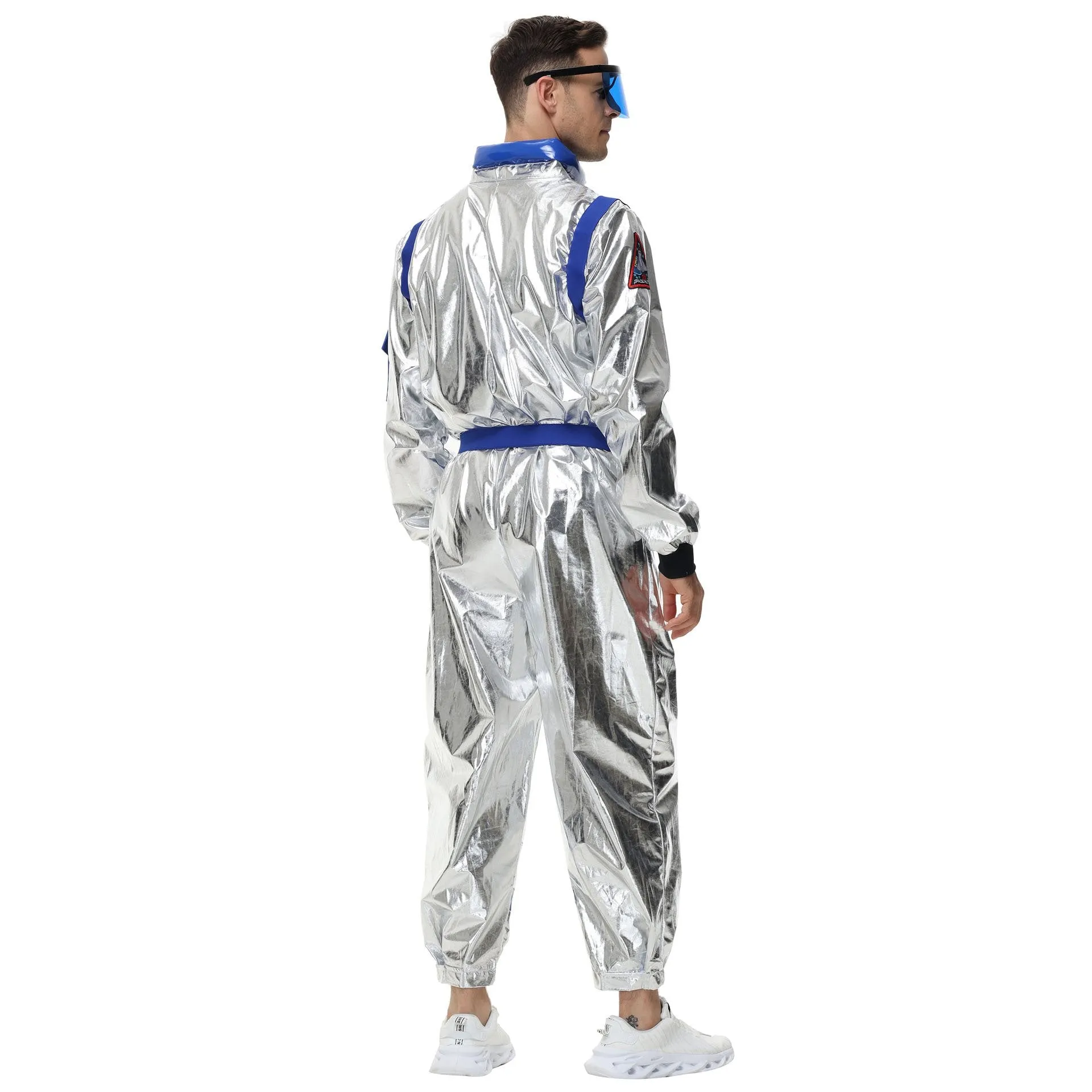 Space Suit Astronaut Couples Costume Carnival Halloween For Women Men