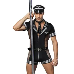 Stag Do Party Fancy Dress Costume Police Sailor Jumpsuit For Men