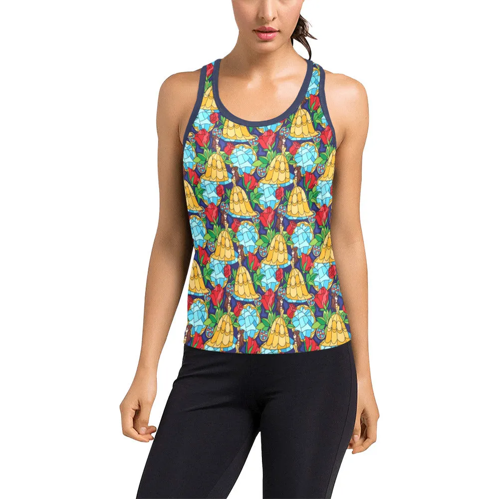 Stained Glass Women's Racerback Tank Top