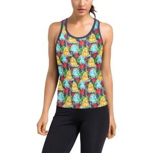 Stained Glass Women's Racerback Tank Top